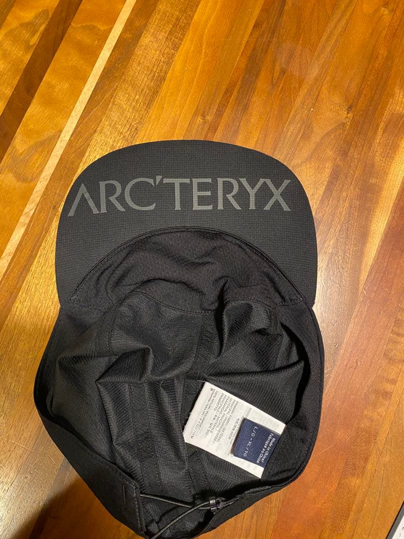 アークテリクス エリオス　キャップ　ブラック