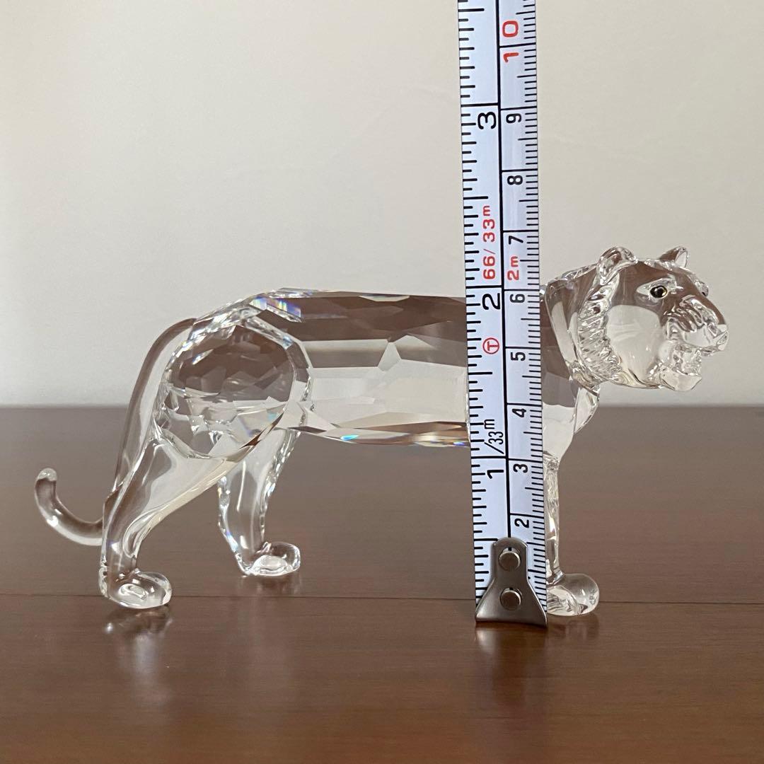SWAROVSKI スワロフスキー クリスタル タイガー 置物