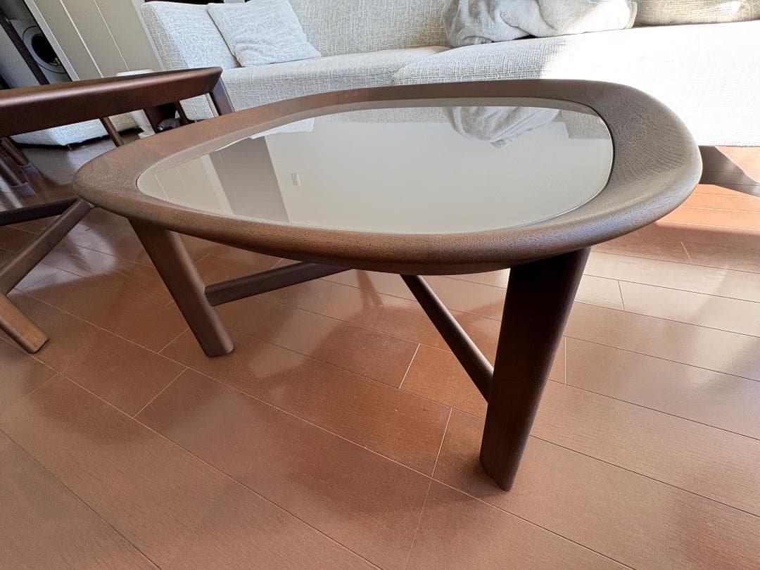 arflex アルフレックス POND ポンド小 テーブル ダークウォルナット