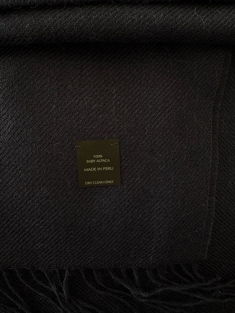 text markaware アルパカマフラー マーカウェア テクスト