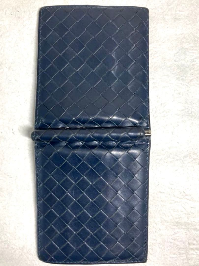 ボッテガヴェネタ　イントレチャート　マネークリップ付き　カードケース　箱付き