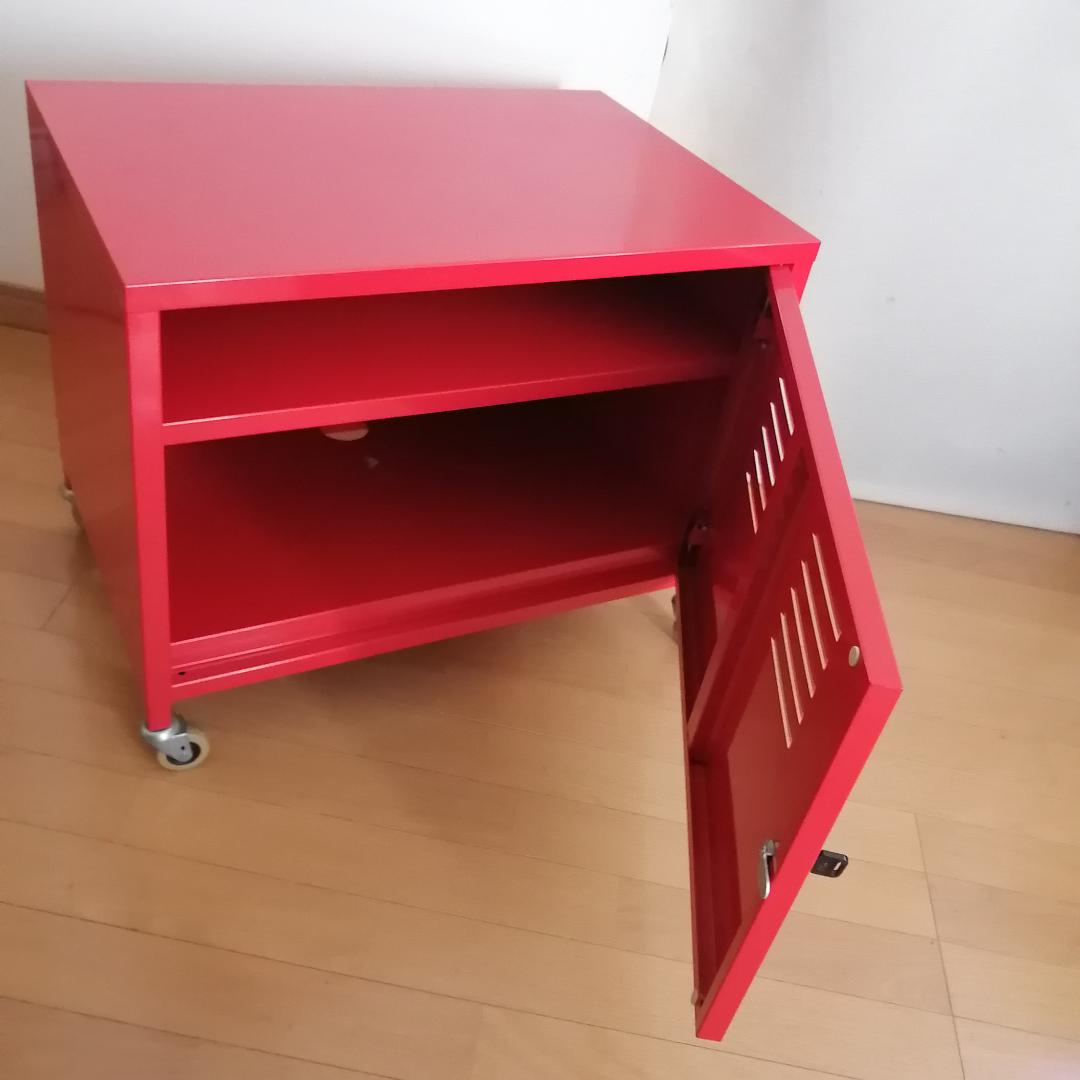 IKEA イケア PSキャビネット　赤