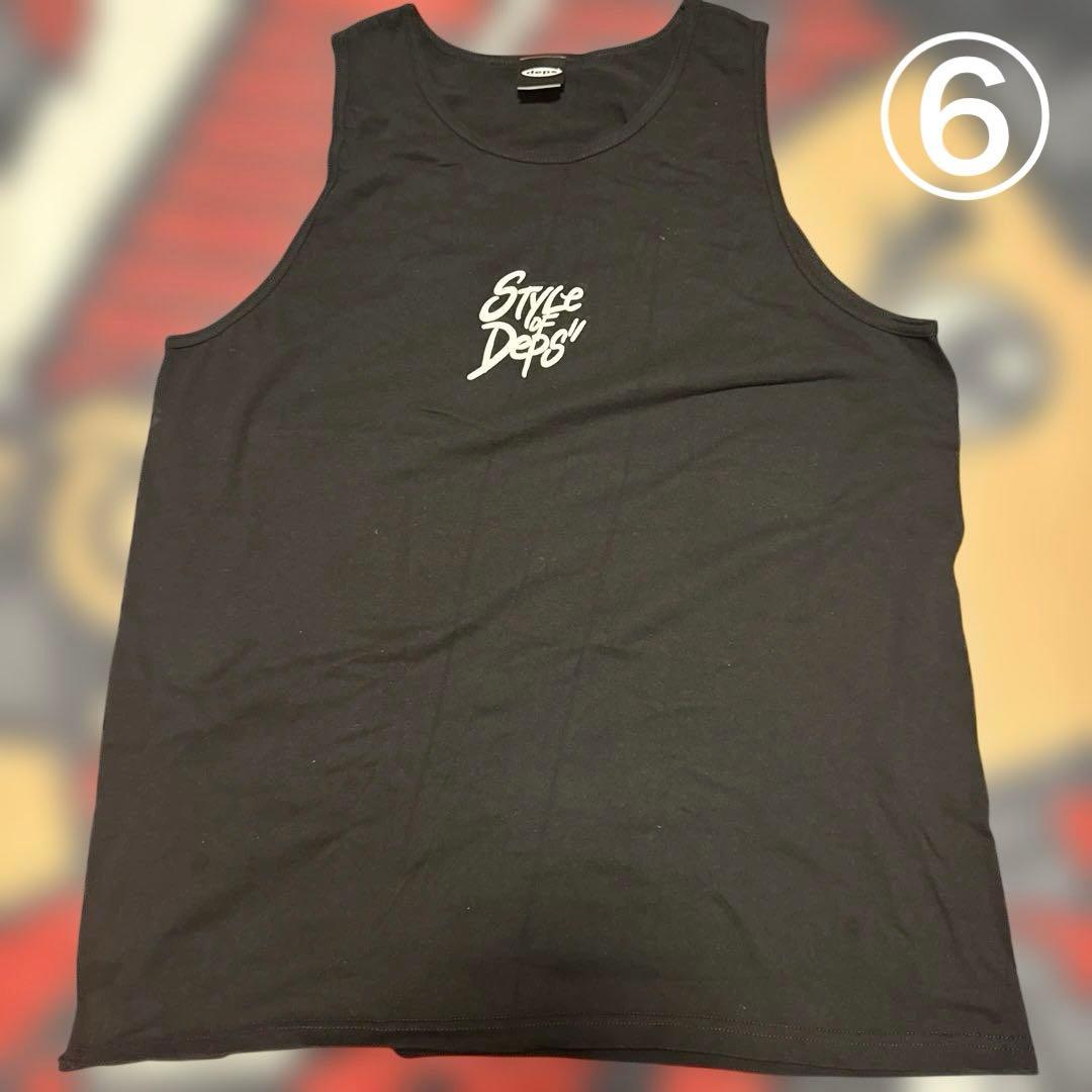 デプスdeps シャツ タンクトップ XL XXL 中古美品5点セット