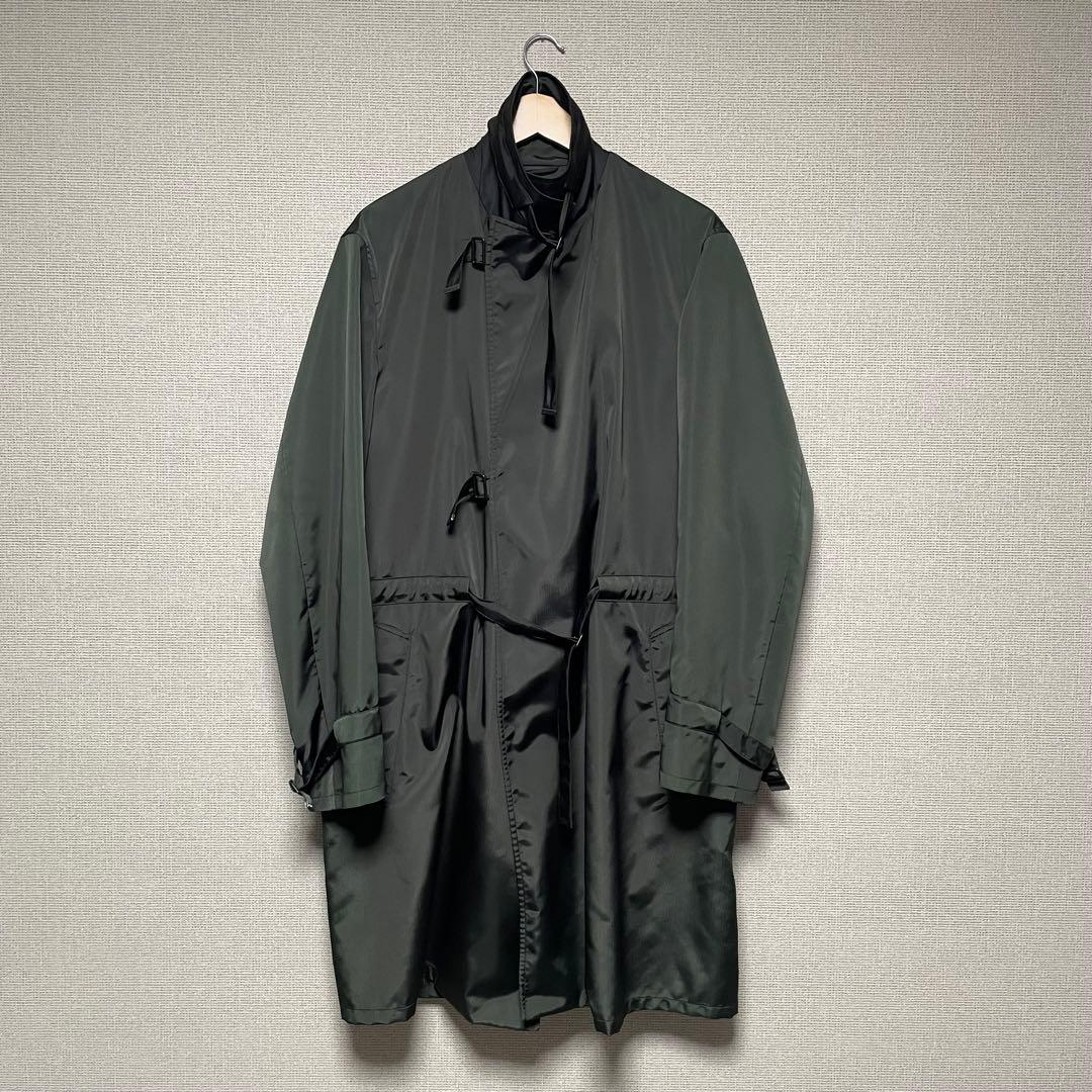 02AW Jil sander ナイロン トレンチコート ミラン期 prada