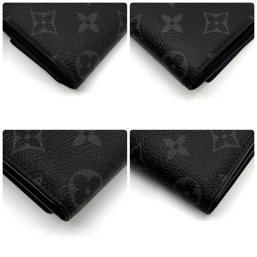 極美品　ヴィトン モノグラムエクリプス ヴィクターウォレット 財布　M12598