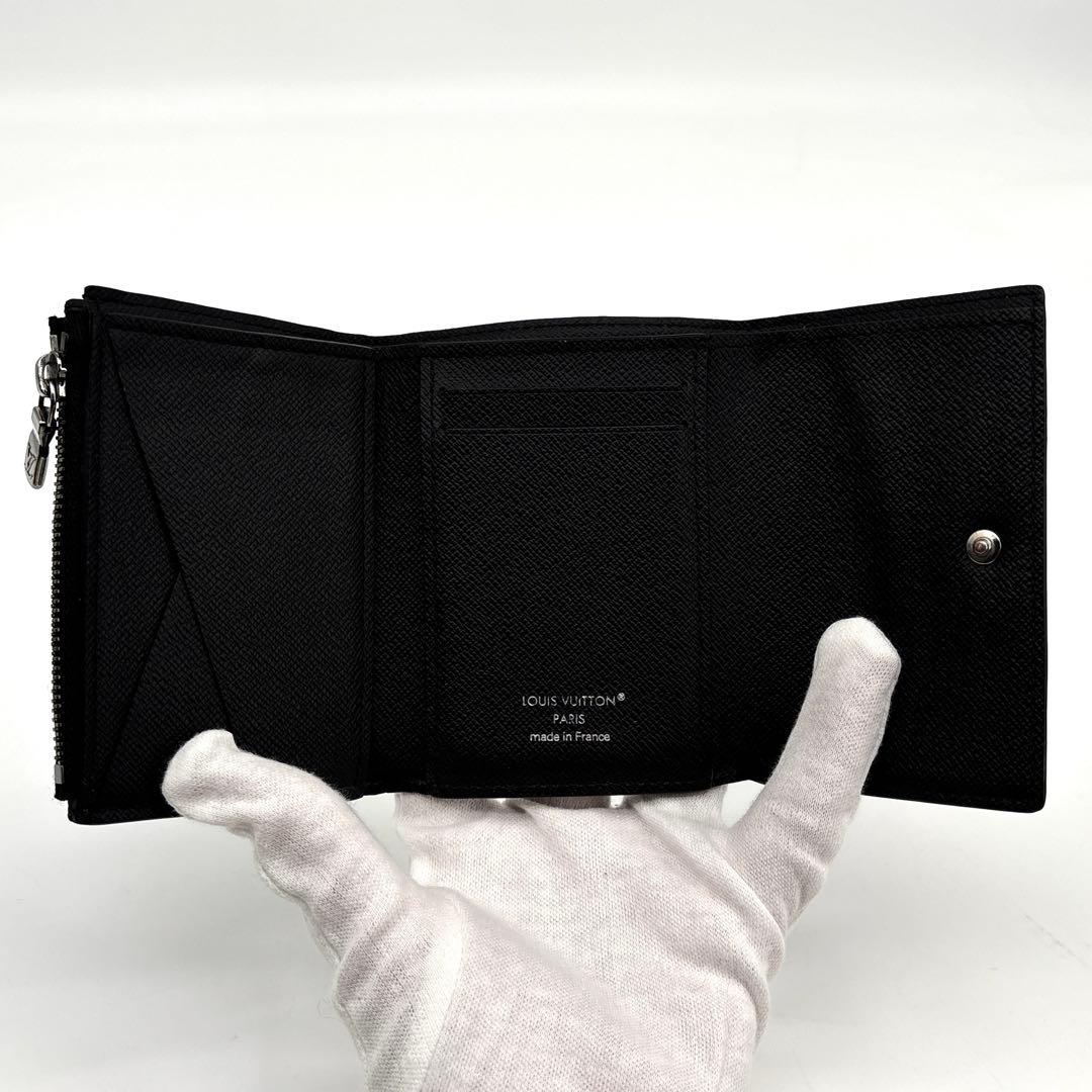 極美品　ヴィトン モノグラムエクリプス ヴィクターウォレット 財布　M12598