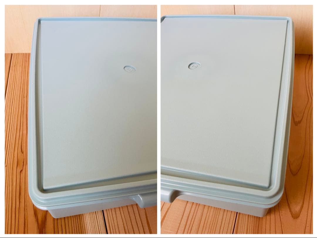 2個セット/送料込/タッパーウェア/スーパーケース/ディープスーパーケース/水色