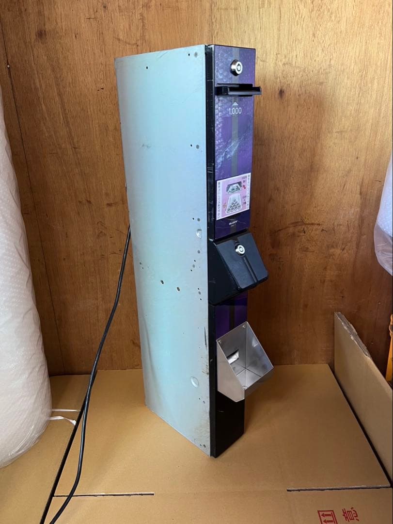 廉価版　両替機　1000円→100円×10枚　グローリー　改良品　領収書OK