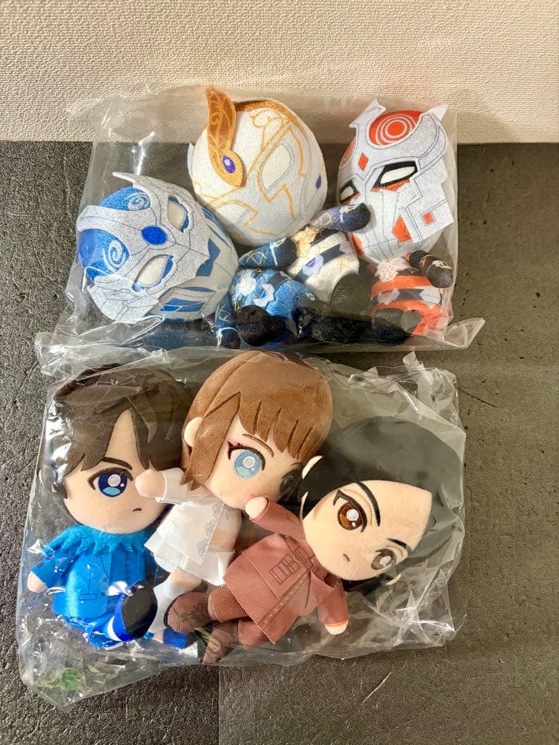 暴太郎戦隊ドンブラザーズ 戦隊ヒーローぬいぐるみシリーズ 脳人戦士6体セット
