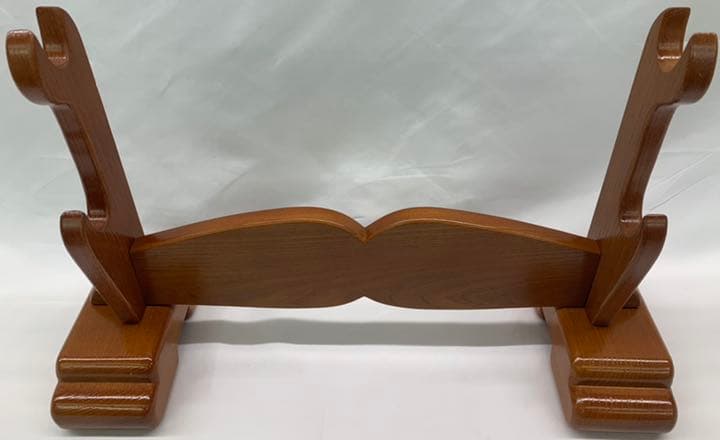 大小太刀飾り　550584-01 木製台　兜飾り　鎧飾り　五月人形　道具