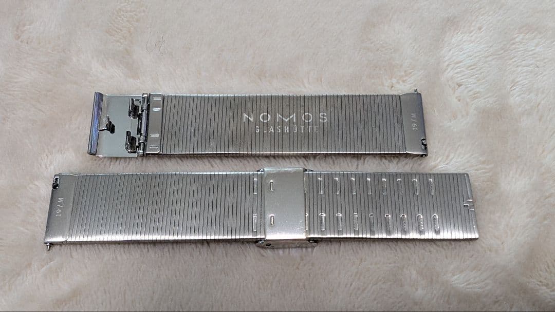 NOMOS ノモス メタル バンド ブレスレット 19mm