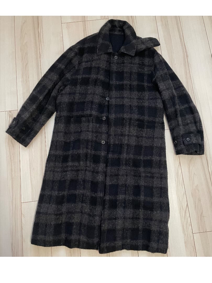 ジャケット・アウター stein oversized blanket coat 21A/W