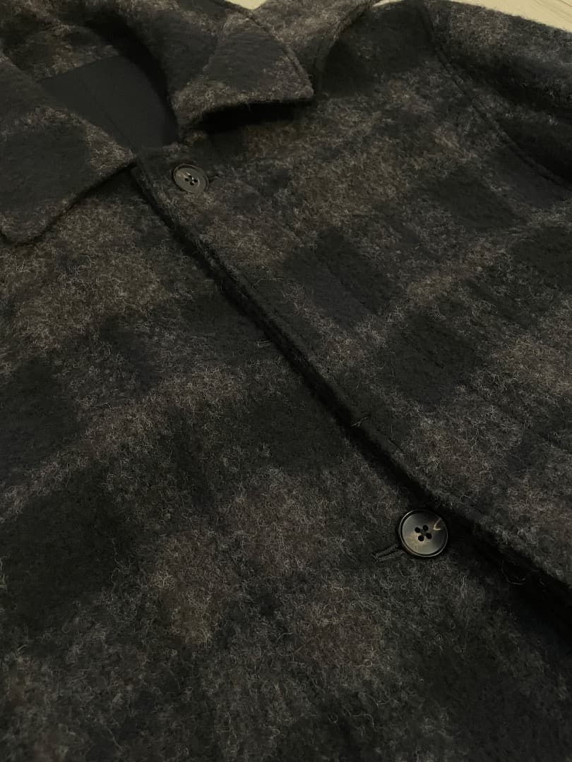 ジャケット・アウター stein oversized blanket coat 21A/W