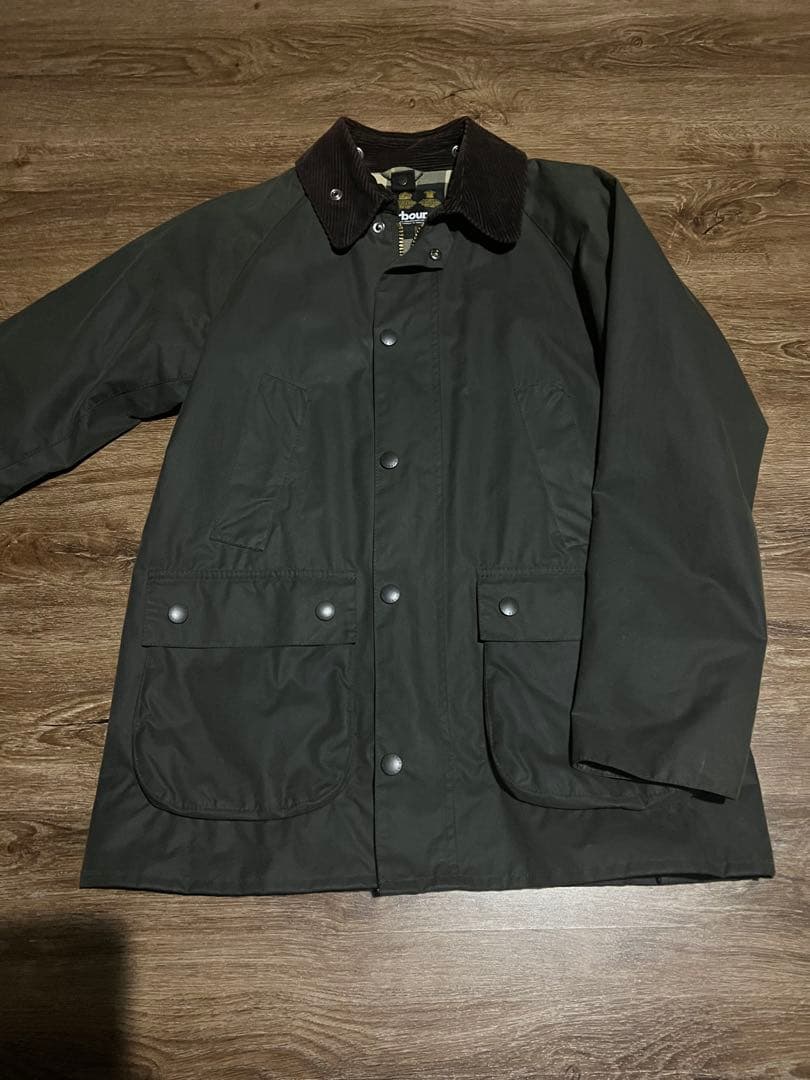Barbour ダークグリーン ジャケット　ライナーセット　38美品