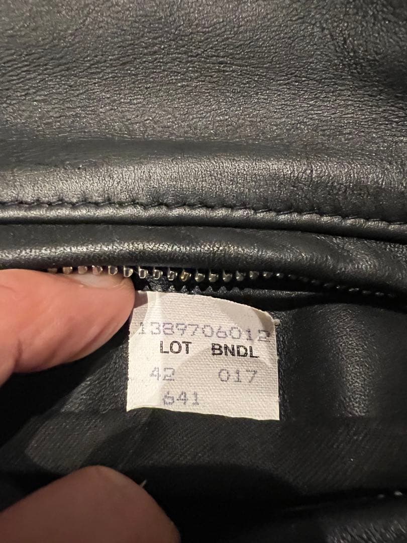 Schott USA LINE 641 ステアハイド シングルライダース