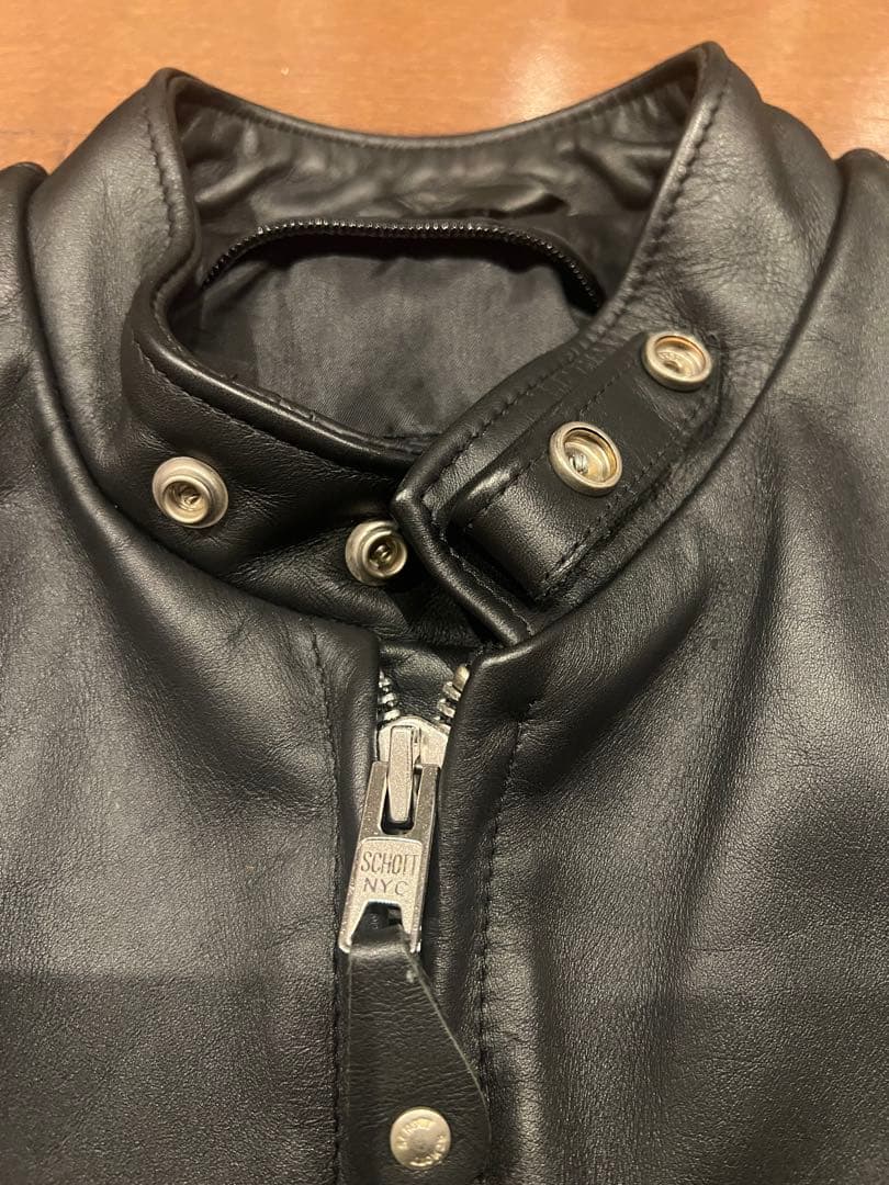 Schott USA LINE 641 ステアハイド シングルライダース