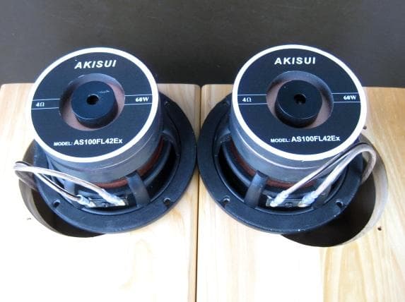 AKISUI フルレンジスピーカー　自作　ペア