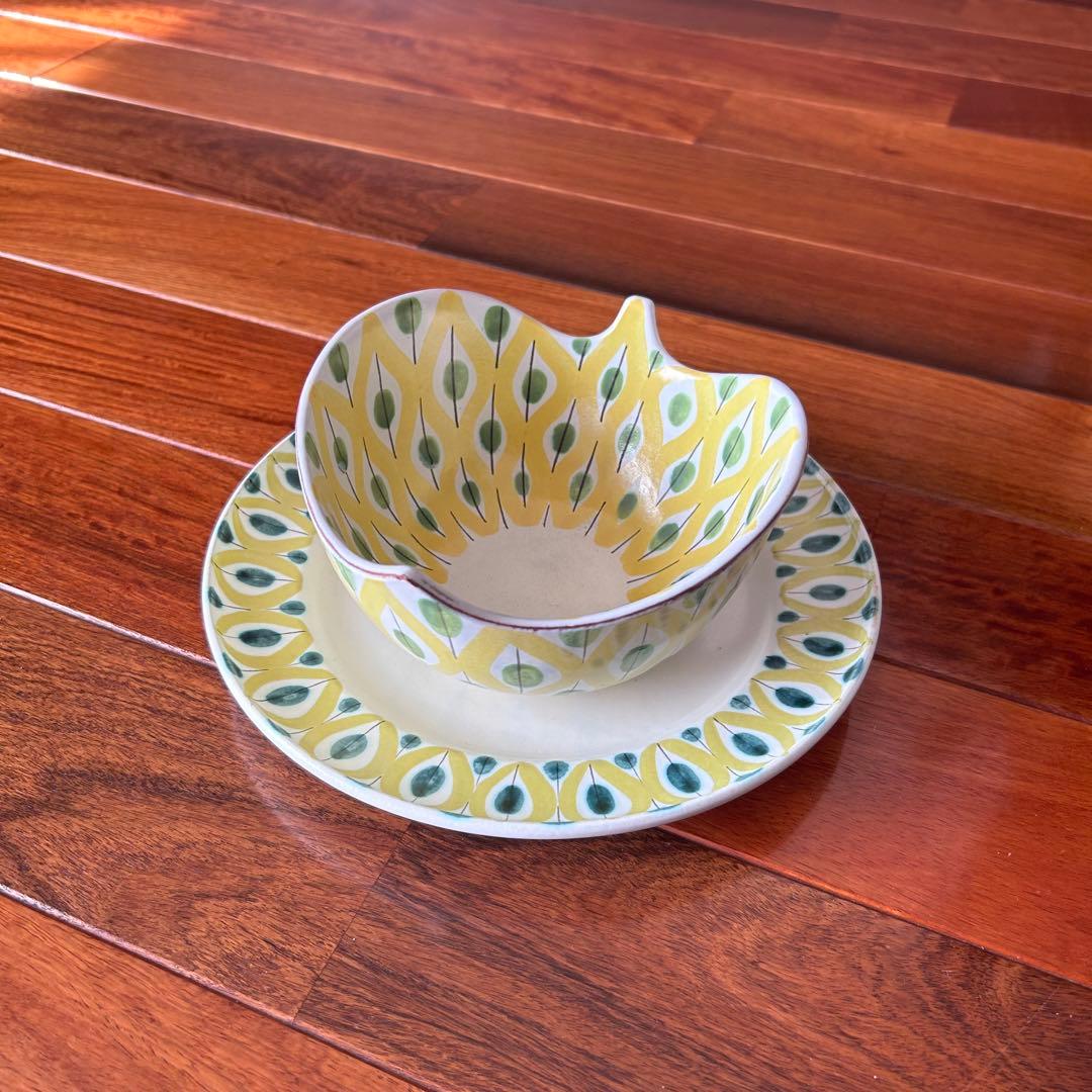 Gustavsberg Fajans ボウル&プレート