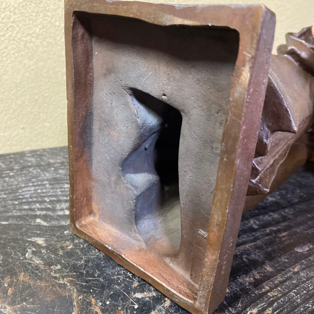 専用　喜多敏勝作　銅器　坂本龍馬像　31cm9cm12.5acm