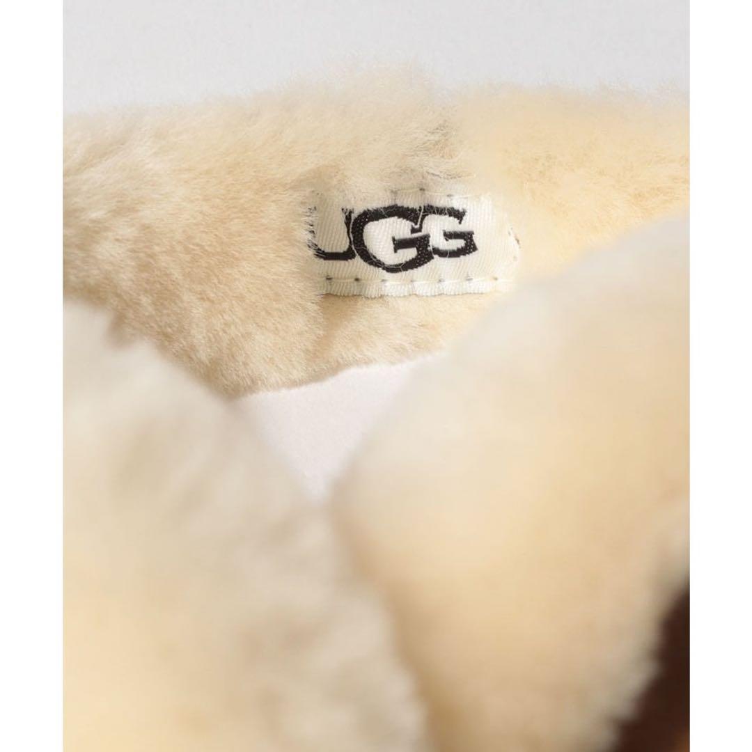UGG シープスキン エンブロイダリー イヤーマフ美品