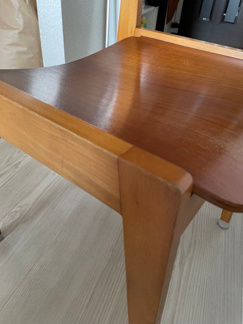 直接取引　【天童木工】ブックチェア/ダイニングチェア/木製椅子/USED