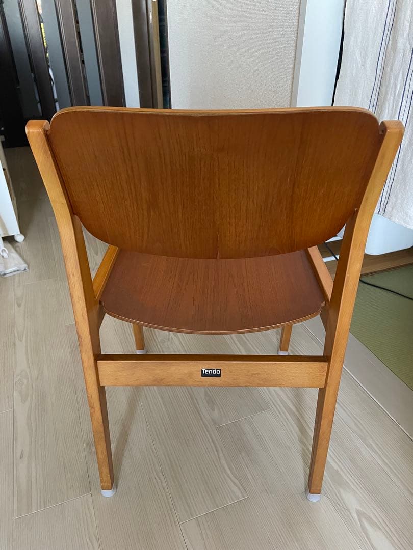 直接取引　【天童木工】ブックチェア/ダイニングチェア/木製椅子/USED