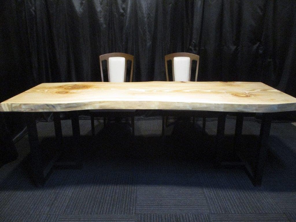 # 625 ■　樅　モミ　テーブル　ダイニング　カウンター　座卓　一枚板