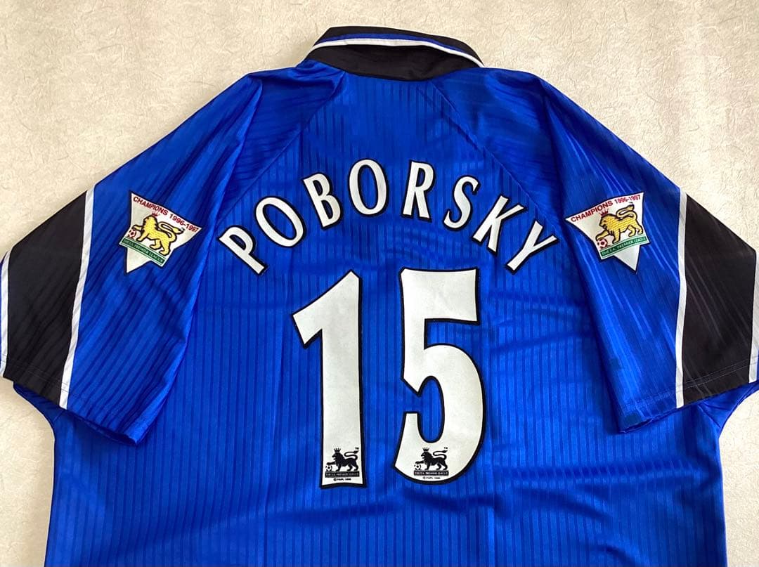 マンチェスターユナイテッド　96/97 3rd ポボルスキー　ユニフォーム
