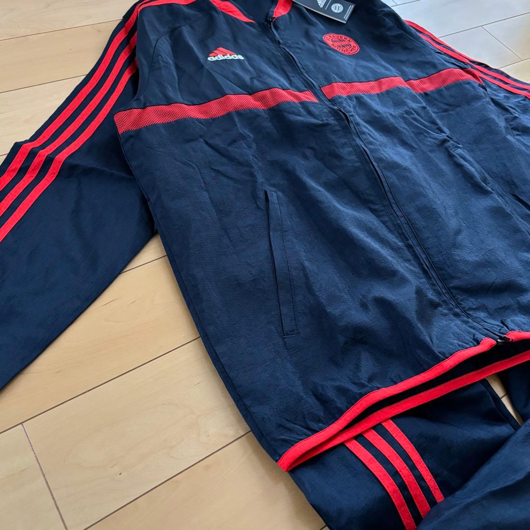 【新品タグ付き】 adidas FCバイエルン・ミュンヘン ジャージセットアップ