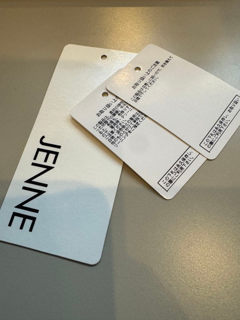 JENNE とろみワンピース試着のみ　新品！Mサイズ