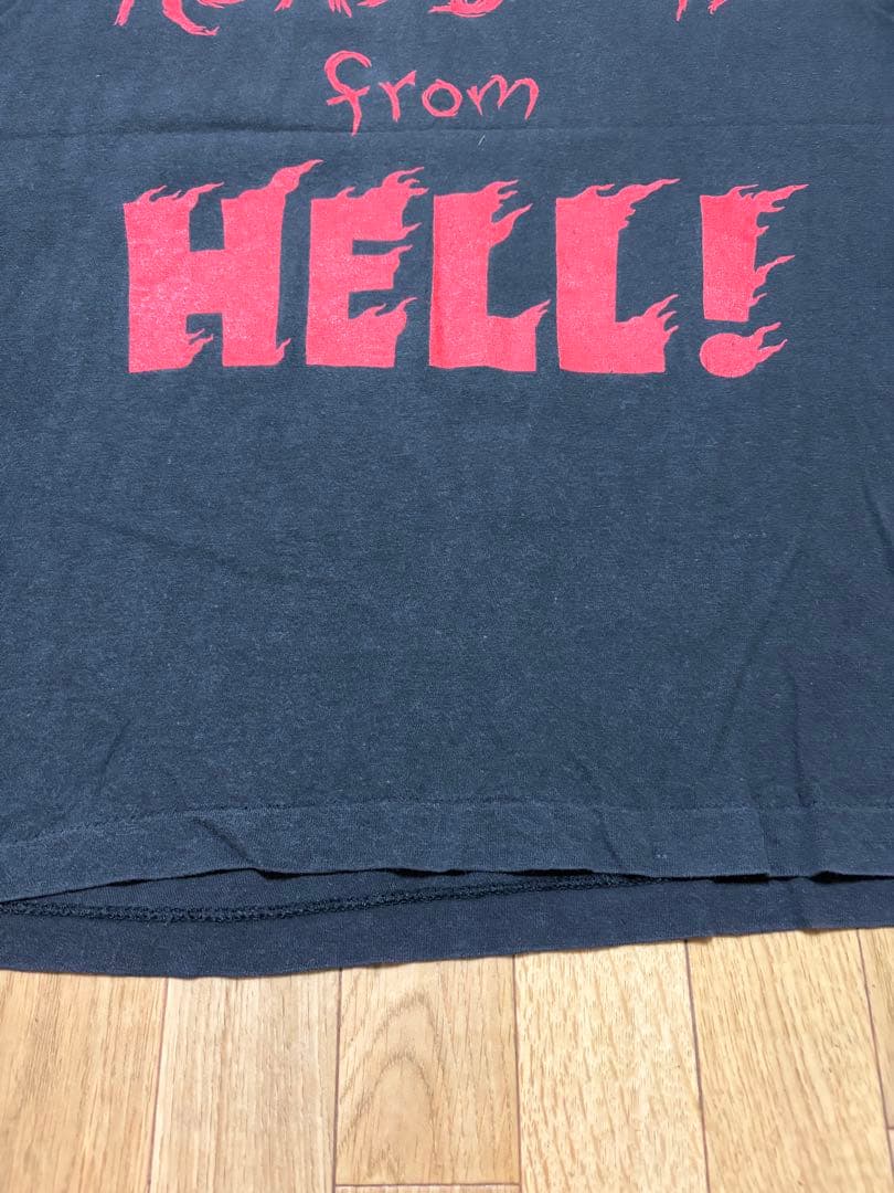 90’s BROCKUM ヴィンテージTシャツ 古着 ホットロッド バンドT