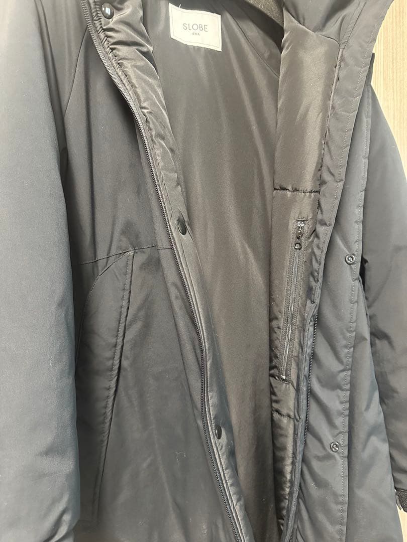 SLOBEIENAウォッシャブル中綿モンスターパーカーブルゾン即日発送✨️ブラック