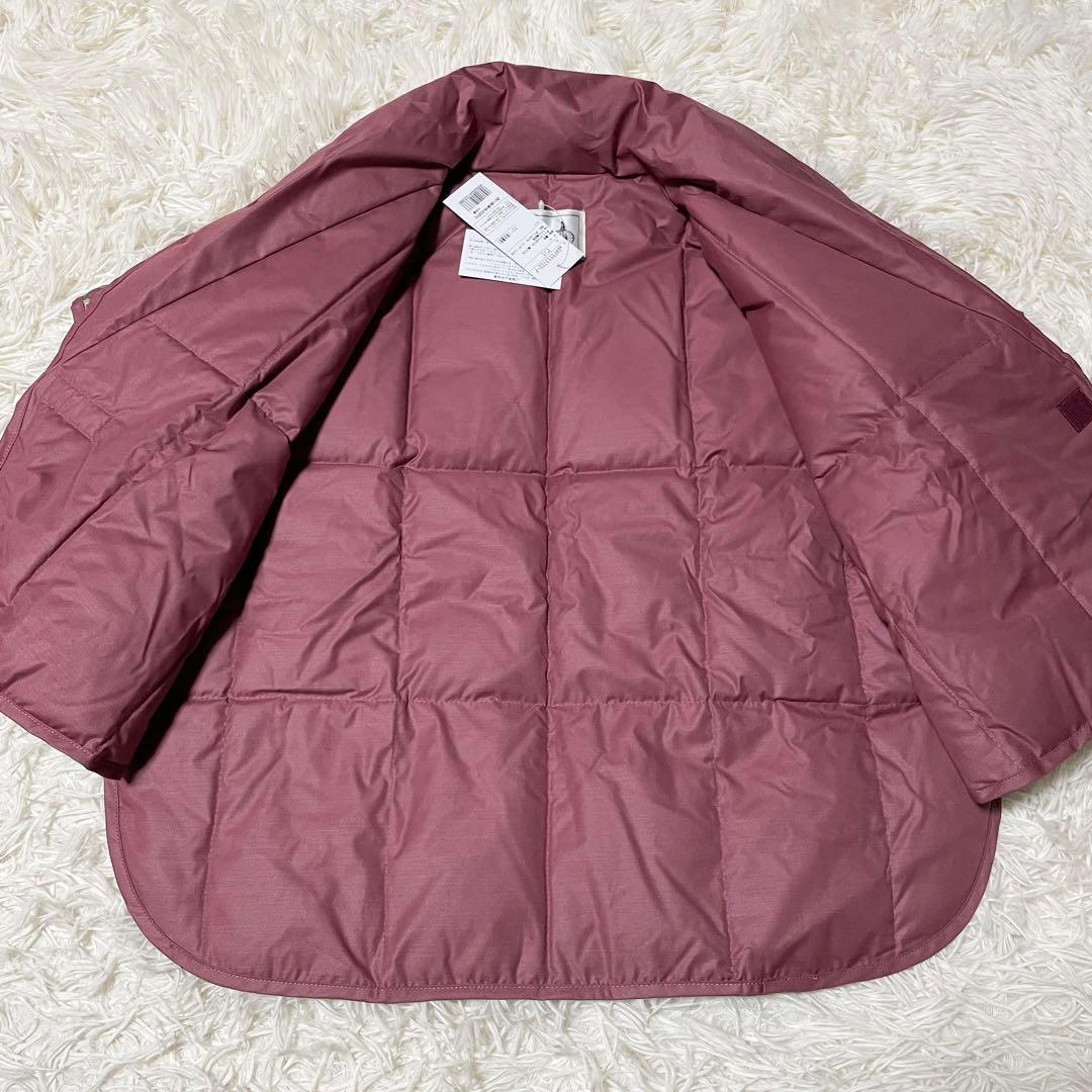 【えみ】セリーヌ ちゃんちゃんこ ダウンベスト ペイズリー 肩当て 西川