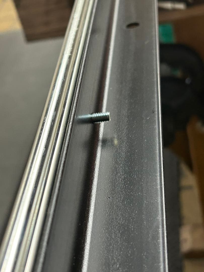 s.w.ハイエーススライドフロア引手ポール棚板フェルト無し