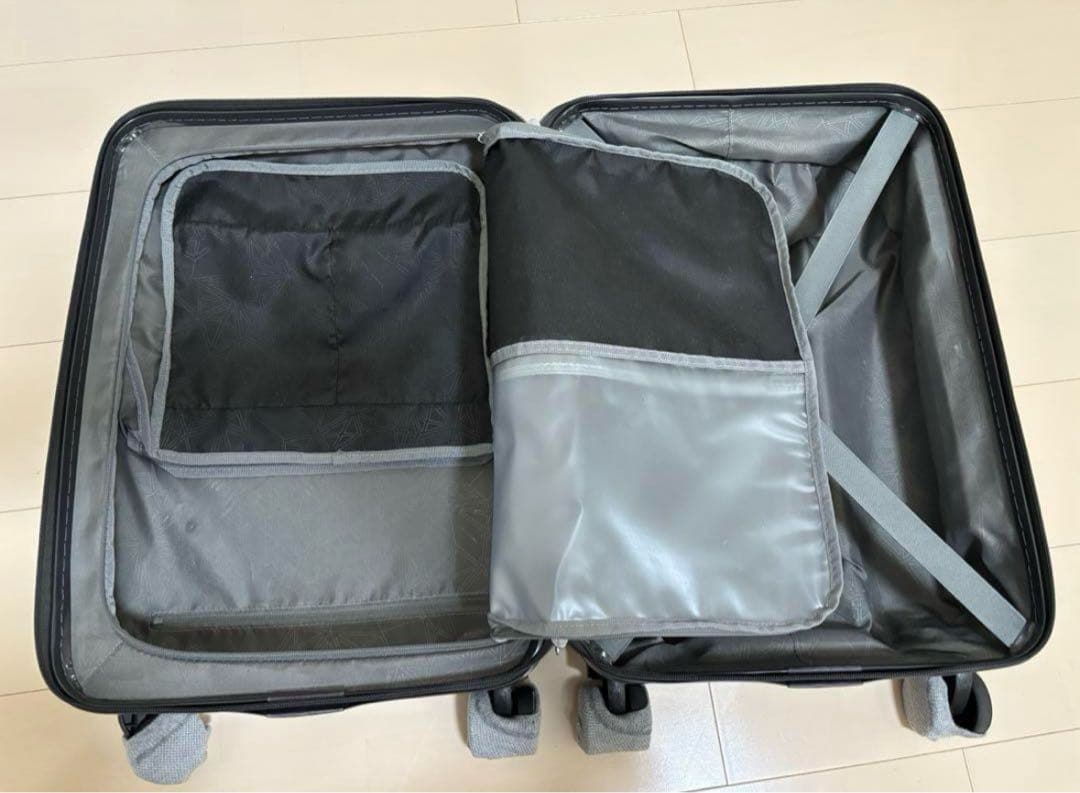 【美品】サムソナイト キャリーケース ヴォラント55 機内持込可 ブラック