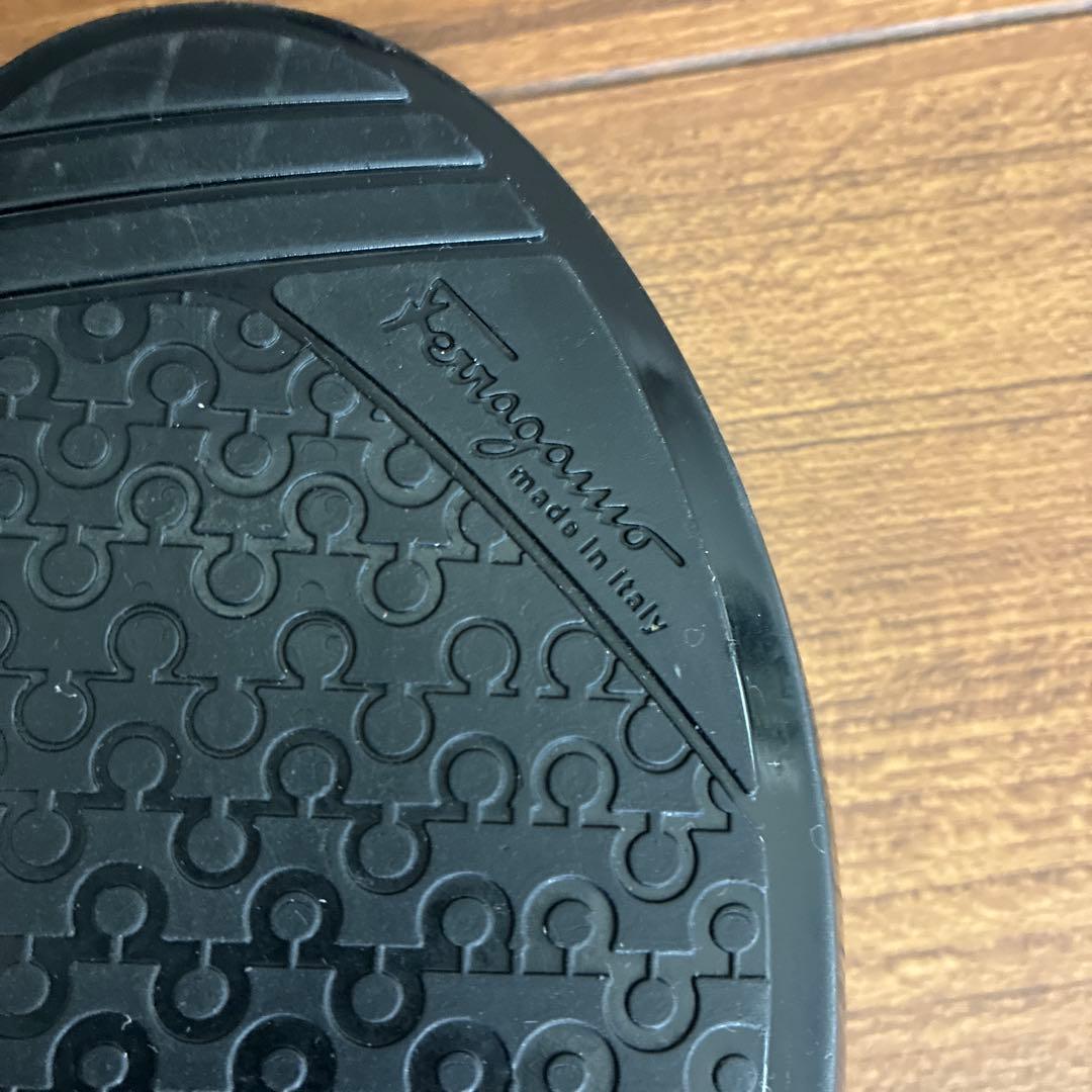 美品★フェラガモ BERMUDA ラバーシューズ ブラック 7サイズ