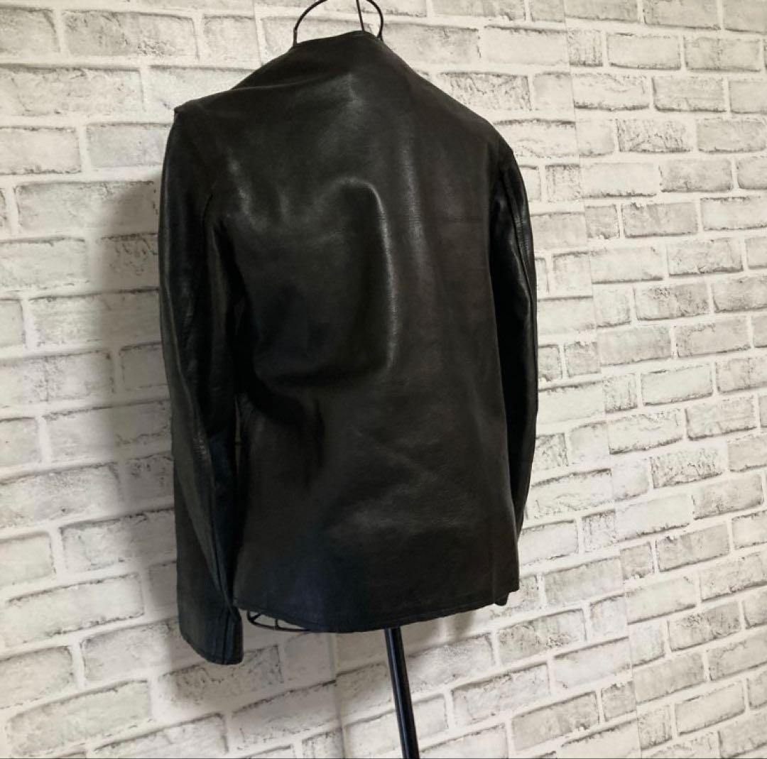 【美品】BRU NA BOINNE ブルーナボイン　ホースレザージャケット　黒