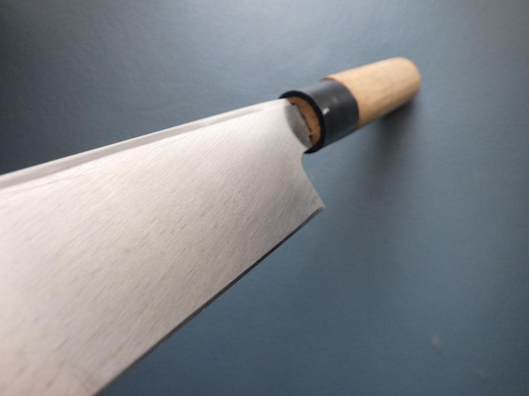 日本橋・木屋/義久/柳刃刺身包丁8寸/㊨研ぎ済み★