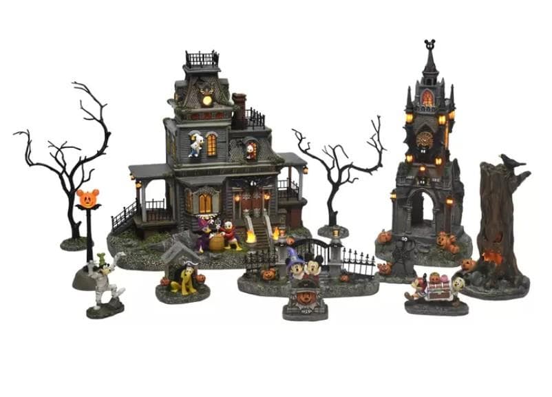 ディズニー ハロウィンヴィレッジ 12ピース Disney Halloween