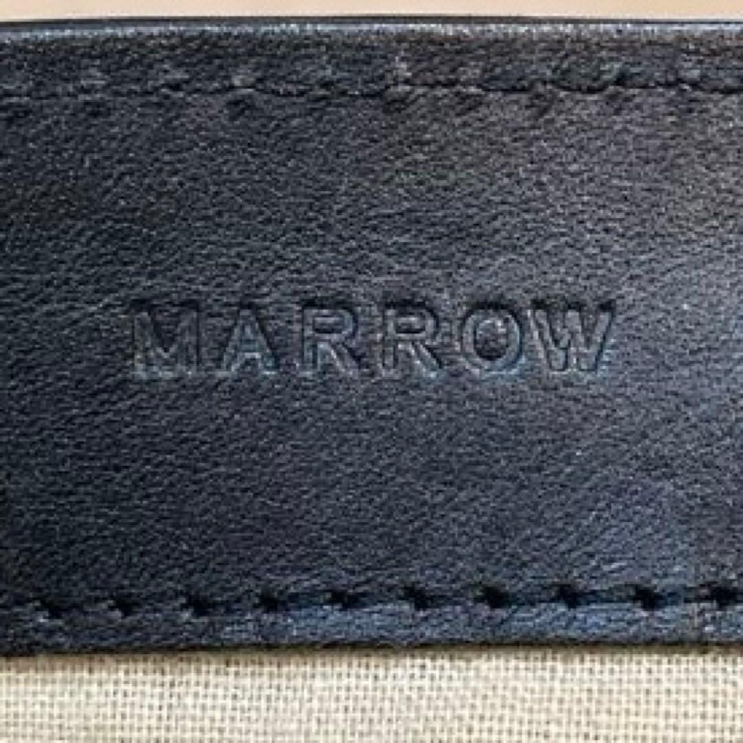 【美品】MARROW String Tote バッグ　レザー　トートバッグ　黒