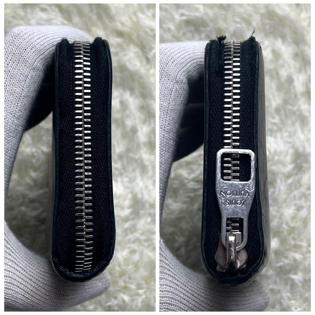 ルイヴィトン ジッピーウォレット ヴェルティカル タイガ ブラック