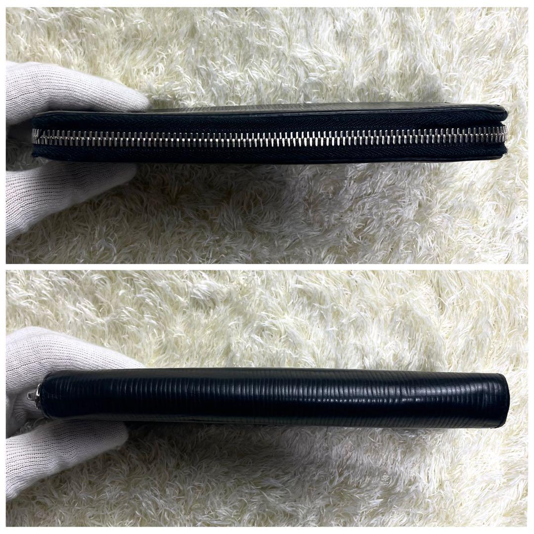 ルイヴィトン ジッピーウォレット ヴェルティカル タイガ ブラック