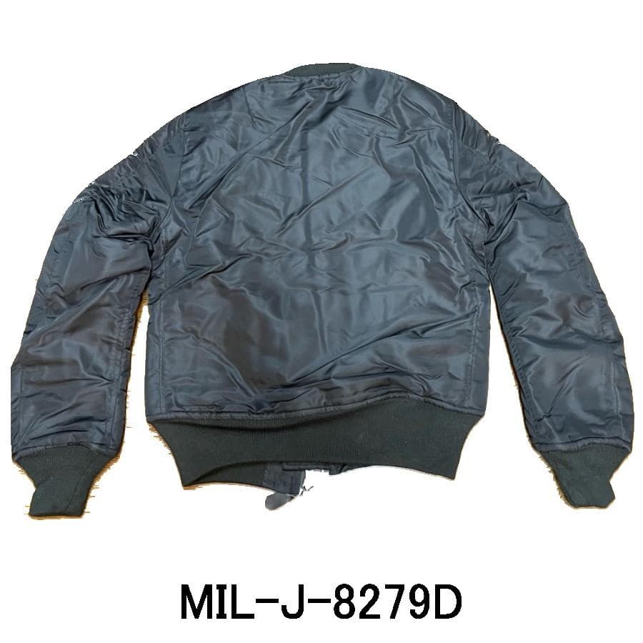 新品未使用　 MA-1　フライトジャケット 　Dモデル　オールブラック　Sサイズ