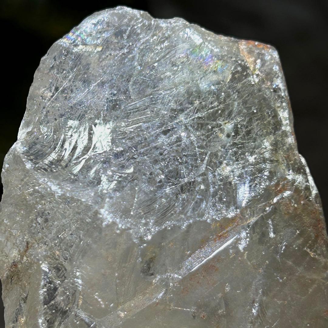 ☆別格高級品！ホワイト　ルチル　原石　クラスター　福徳大黒秘宝③