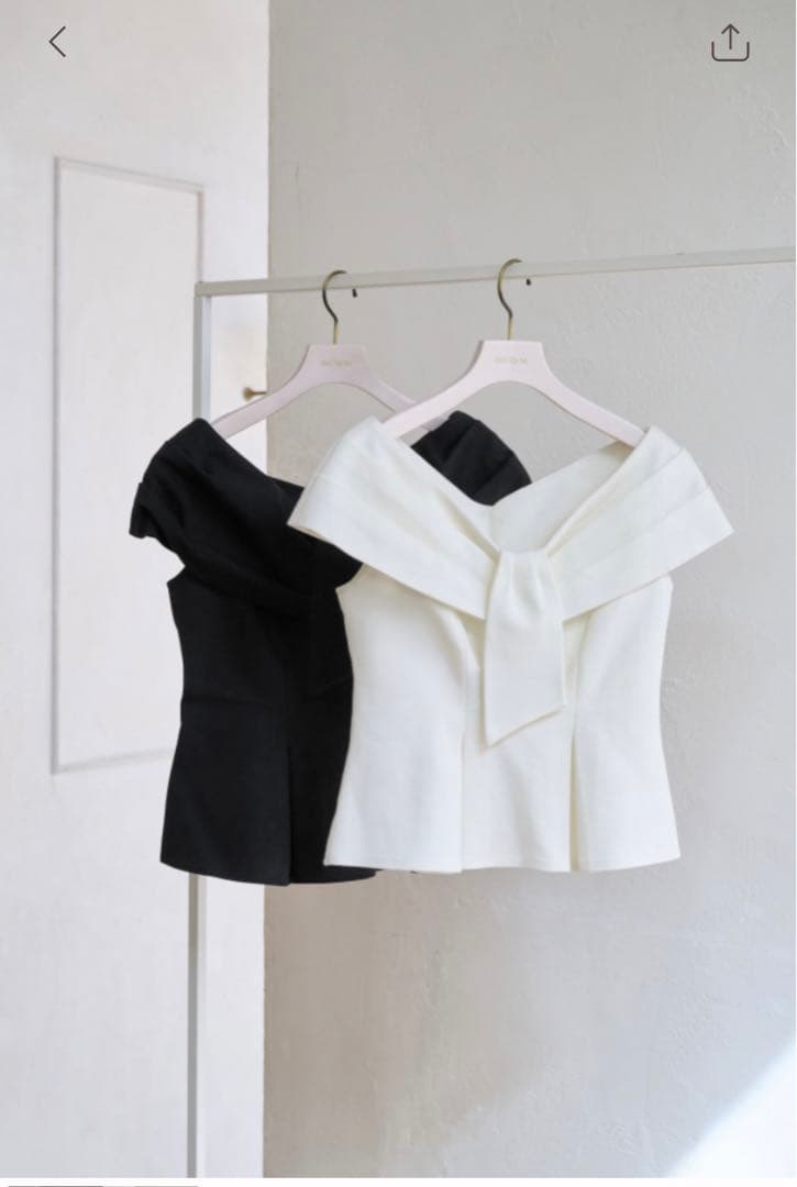 トップス Her lip to Lily Shawl Peplum Top