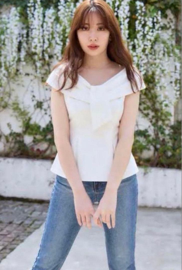 トップス Her lip to Lily Shawl Peplum Top