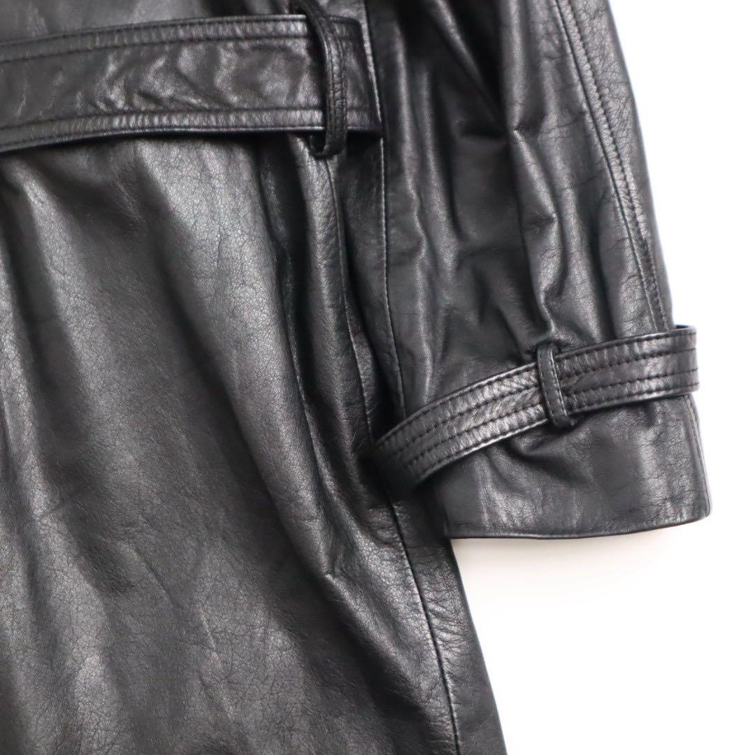 HARAJUKU MOTHER レザー トレンチコート マキシ ロングコート