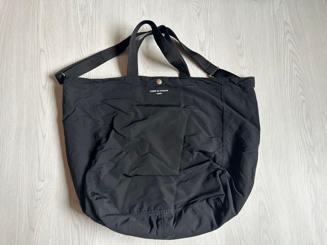 COMME des GARCONS ブラック トートバッグ HM-K 292