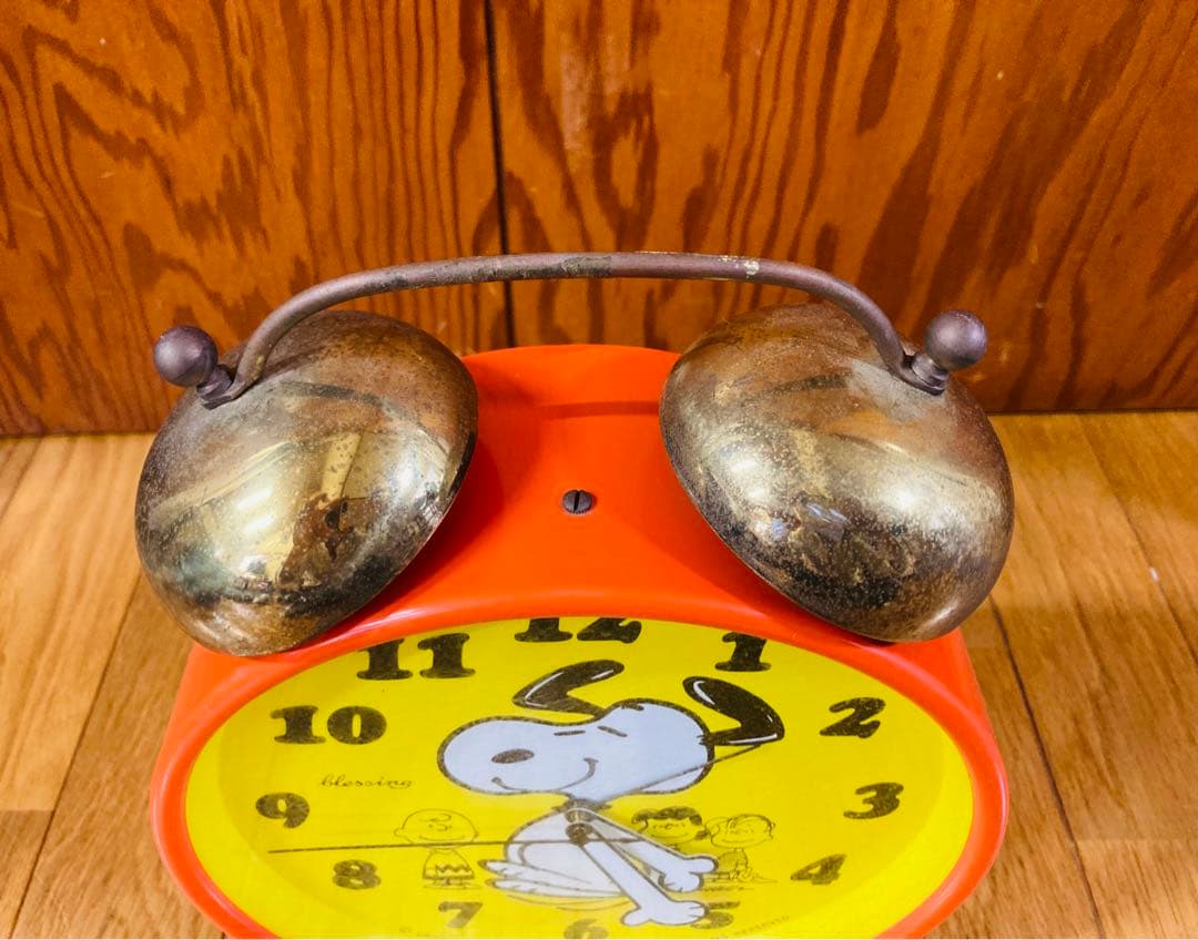 70s vintage PEANUTS SNOOPY 目覚まし時計