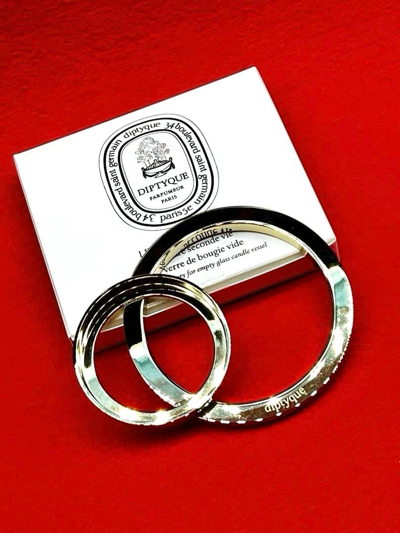 diptyque❣️キャンドルダブルリング 　　　　　　　　　　　　アンセパラブル
